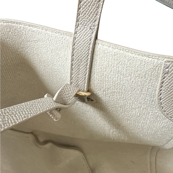 Taupe Faux Leather Tote Bag - Picture 6 of 9